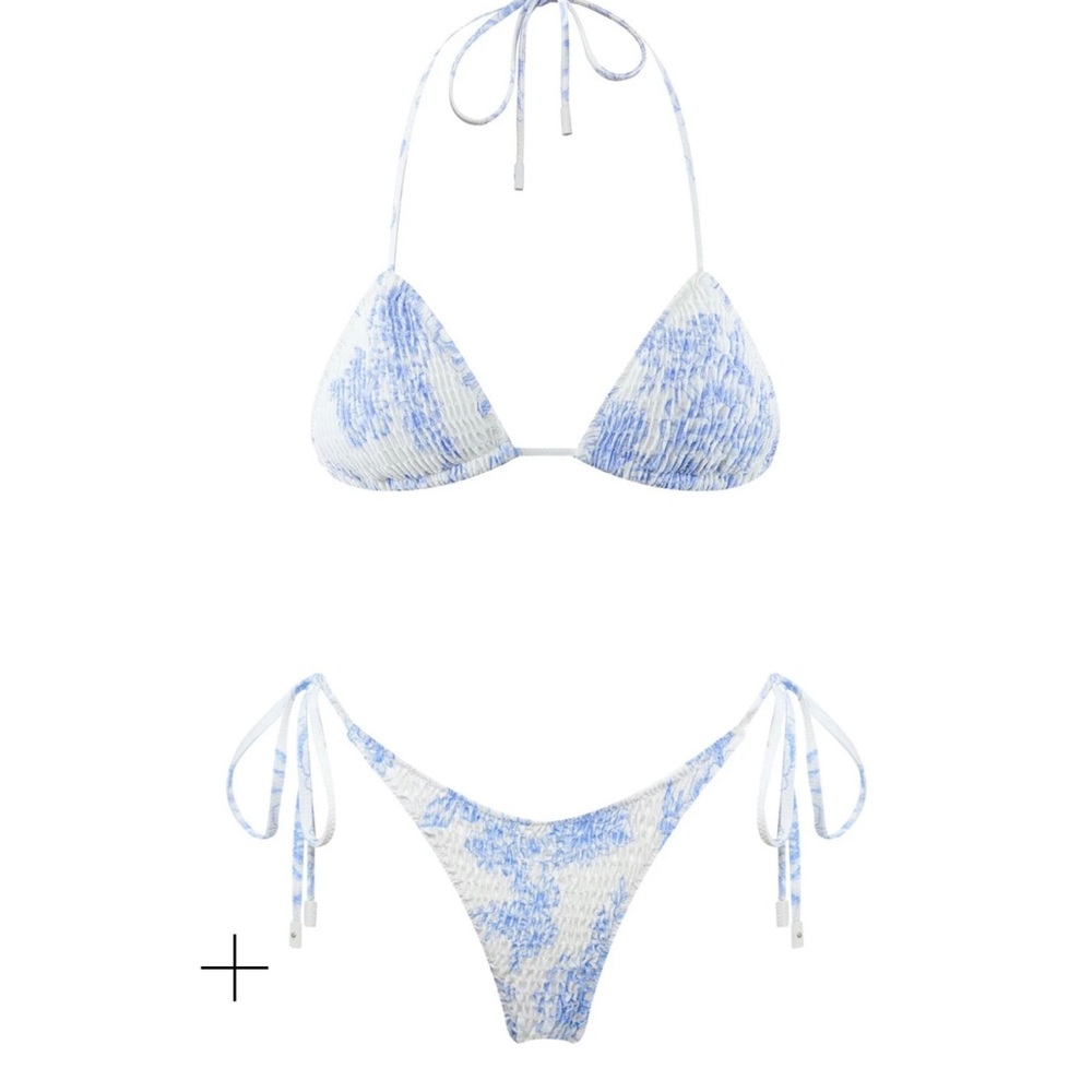 Triangl Vinca Bikini Set - Indigo